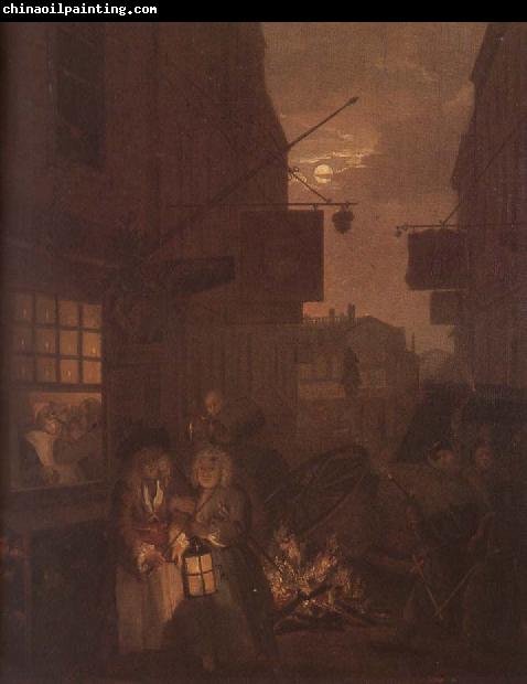 unknow artist malning w hogarth