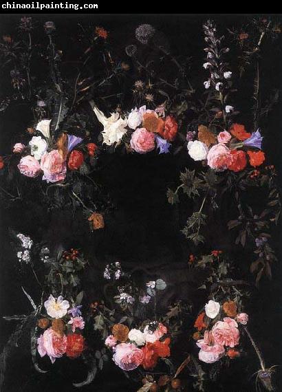 unknow artist Garland of Flowers