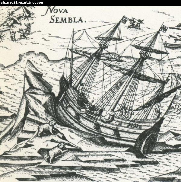 william r clark 1596 seglade hollandaren willem barents till novaja semlja dar hartyg skruvades upp ovanpa packisen