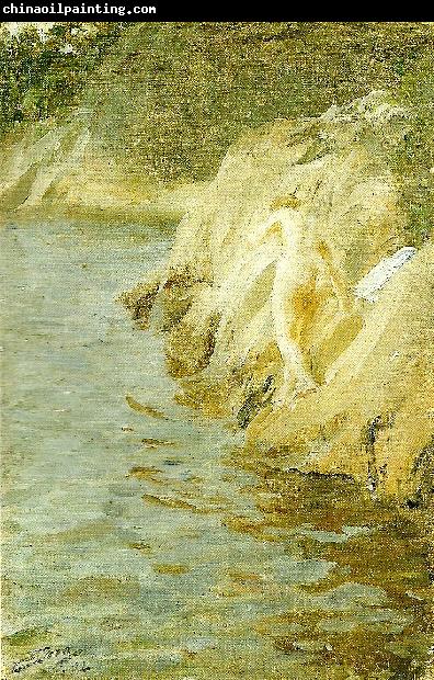 Anders Zorn badande kvinna