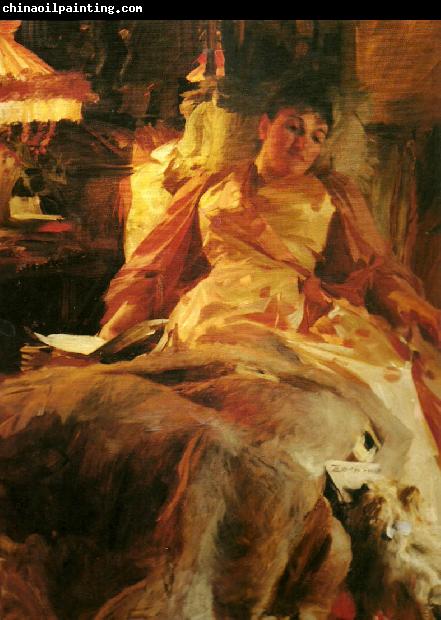 Anders Zorn etude eclairage