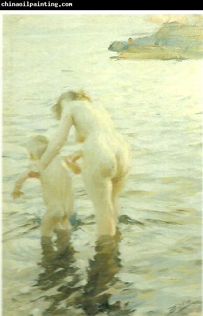 Anders Zorn mor och barn