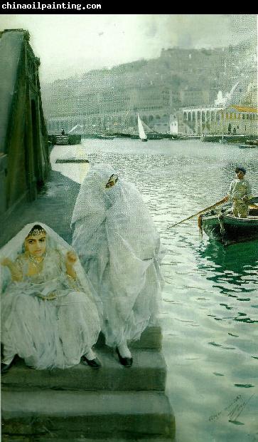 Anders Zorn i algers hamn