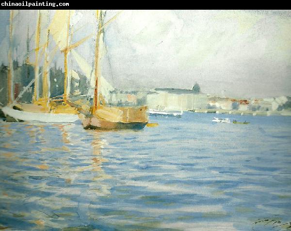 Anders Zorn pa stockholms strom