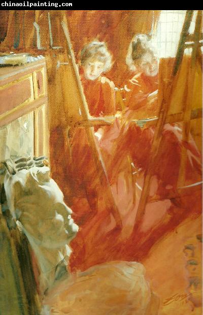 Anders Zorn les demoiselles schwartz