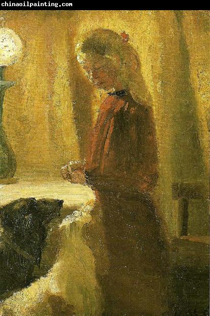 Anna Ancher hundene fodres