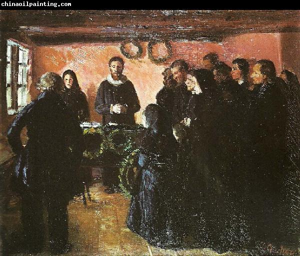 Anna Ancher begravelsen