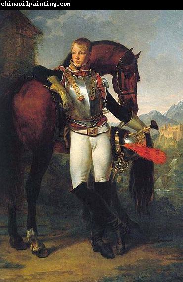 Baron Antoine-Jean Gros Portrait du second lieutenant Charles Legrand