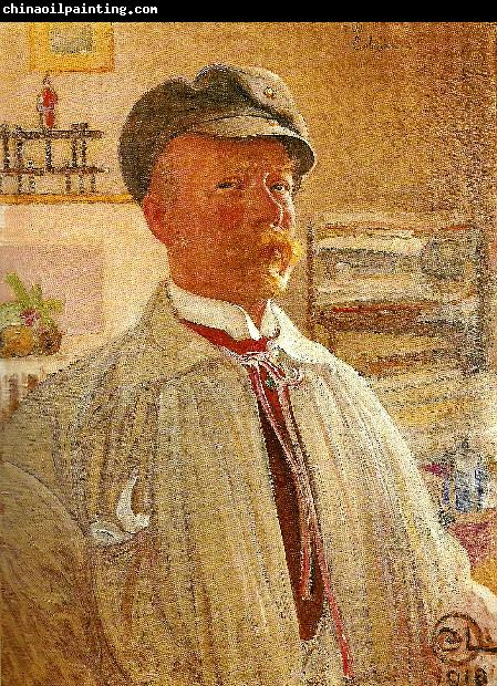 Carl Larsson sjalvportratt 1918