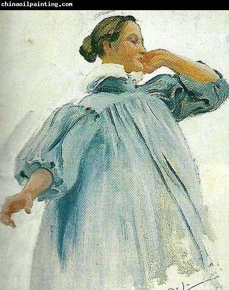 Carl Larsson kvinnofigur