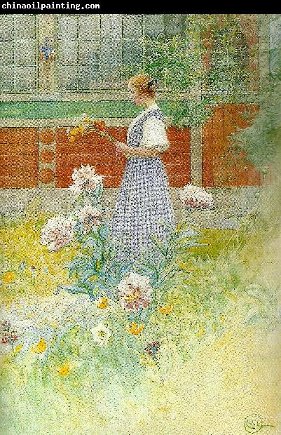 Carl Larsson portratt av nisse linderdahl