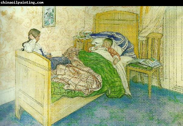 Carl Larsson i mammas sang