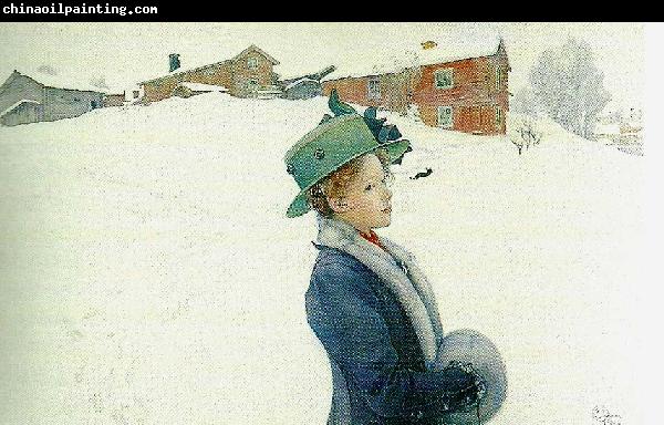 Carl Larsson lisbeths nya hatt