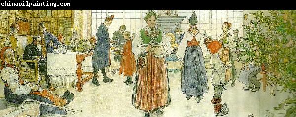 Carl Larsson nu ar det jul igen