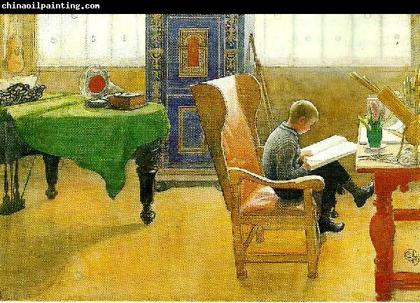 Carl Larsson Esbjorn i lanstolen