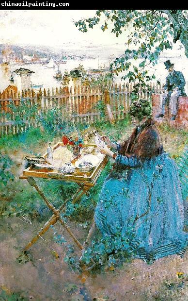 Carl Larsson keramik- porslinsmalerska