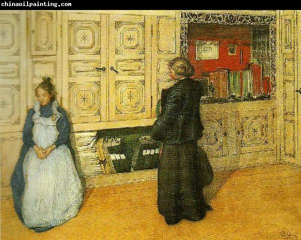 Carl Larsson mor och dotter