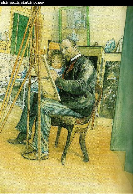 Carl Larsson spegelbild