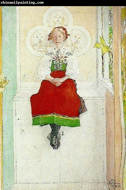 Carl Larsson lisbeth i sundbornsdrakt