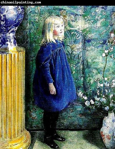 Carl Larsson portratt av vult och ulla