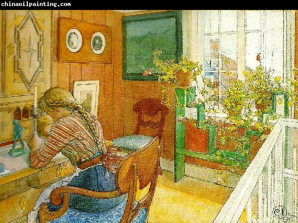 Carl Larsson brevskrivning-korrespondens