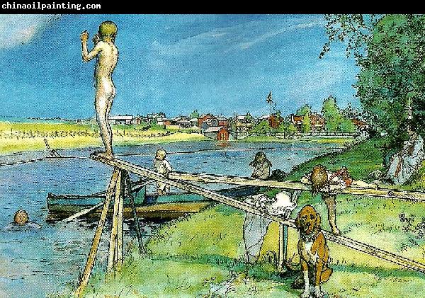 Carl Larsson ett bra badstalle