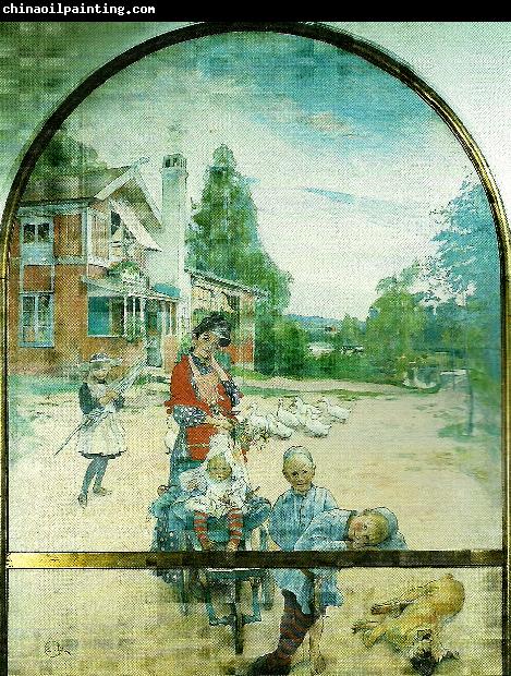 Carl Larsson garden i sundborn