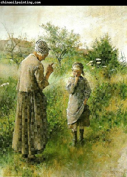 Carl Larsson forbjuden frukt