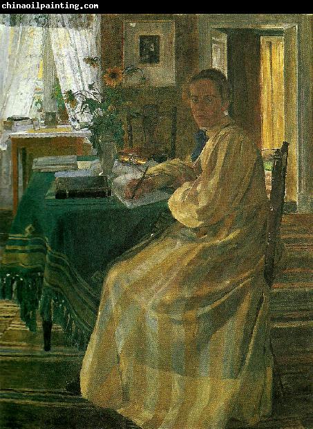 Carl Wilhelmson konstnarens syster