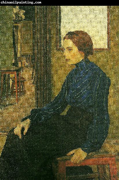 Carl Wilhelmson flicka i  blatt