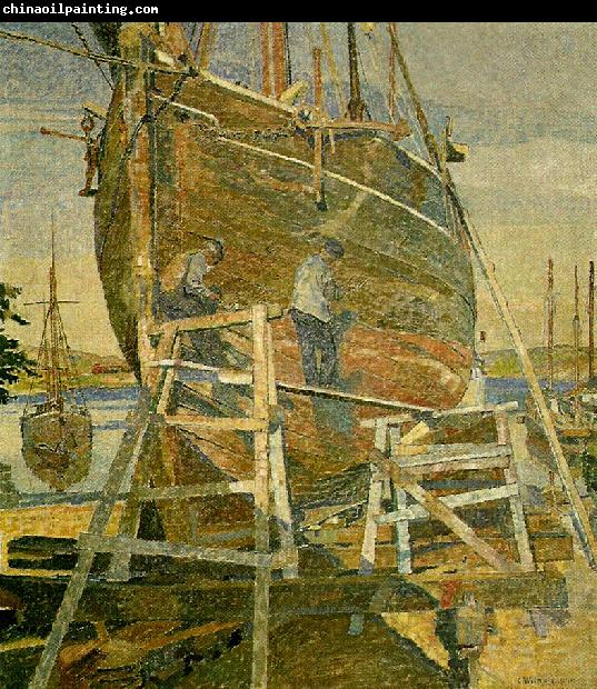 Carl Wilhelmson pa slipen