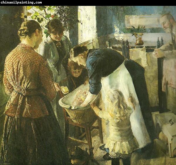 Christian Krohg i baljen