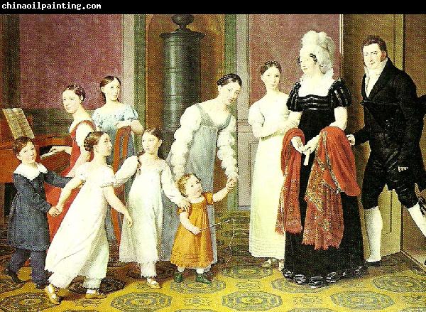 Christoffer Wilhelm Eckersberg the nathanson famil