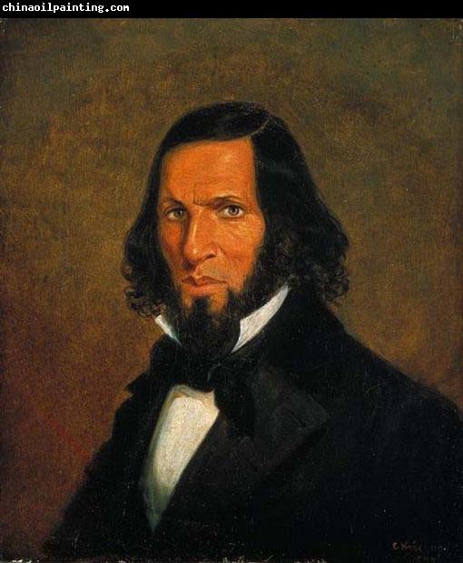 Cornelius Krieghoff Self-portrait by Cornelius Krieghoff,