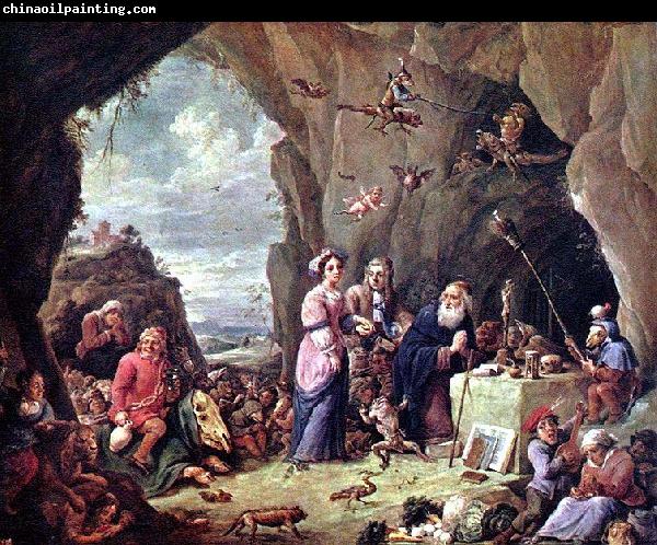 David Teniers the Younger The Temptation of St. Anthony