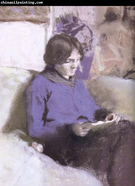 Edouard Vuillard Reading