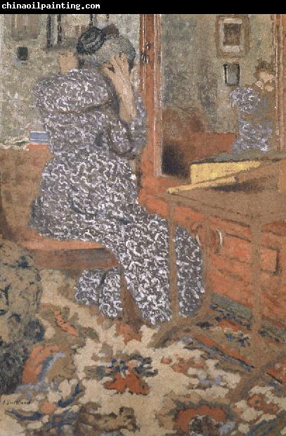 Edouard Vuillard The mother s hair grown