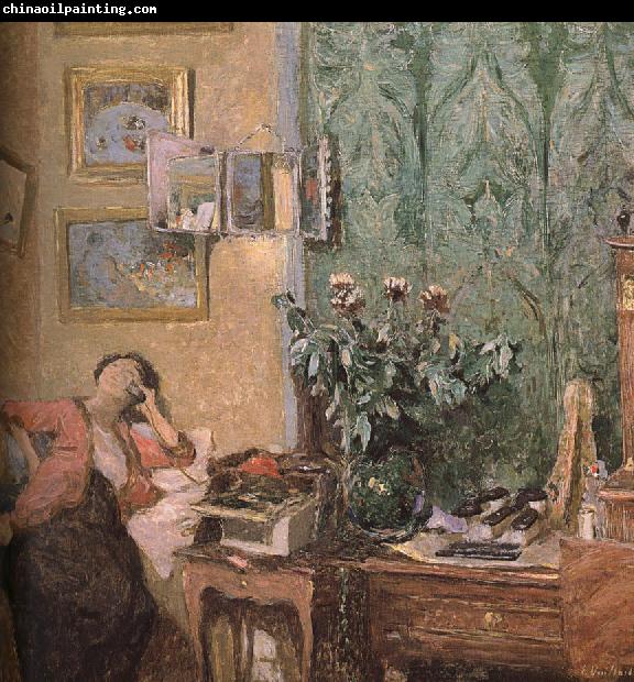 Edouard Vuillard Mrs. Black s call