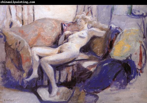 Edouard Vuillard Sofa of nude women