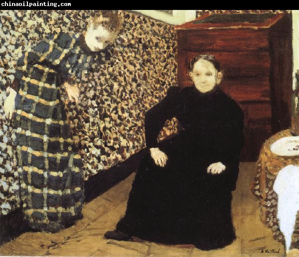 Edouard Vuillard The artist's mother and sister