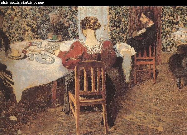 Edouard Vuillard Vial home after lunch