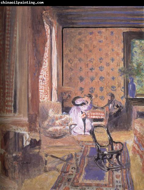 Edouard Vuillard Draughts game