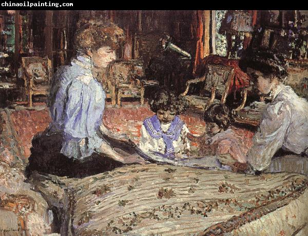 Edouard Vuillard The lady and their children