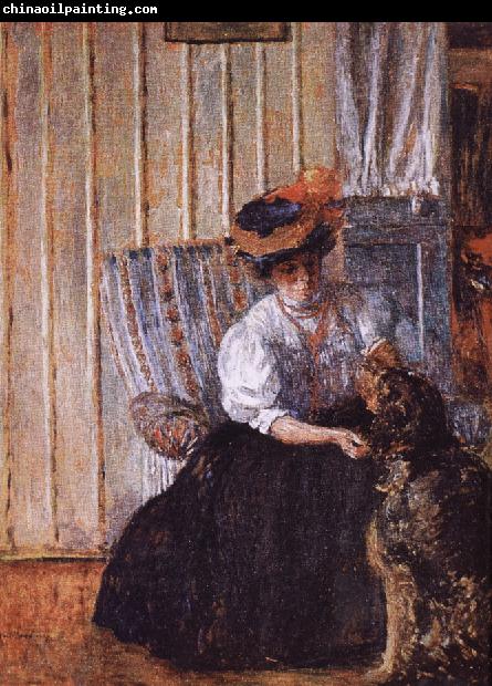 Edouard Vuillard Her dog