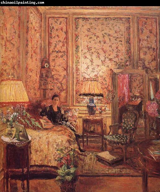 Edouard Vuillard Genoa wall of a boudoir