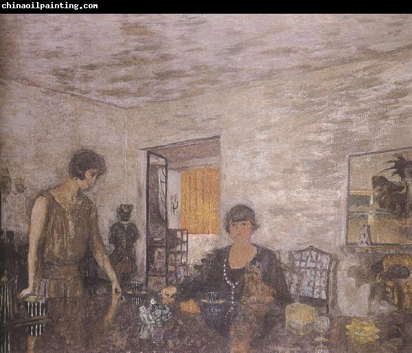 Edouard Vuillard Black tea cups