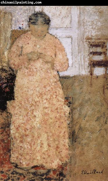 Edouard Vuillard Pink clothes women