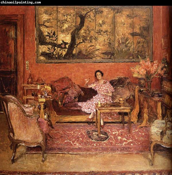 Edouard Vuillard Heng oakes curled madam