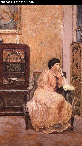 Edouard Vuillard Maxi Er portrait of his wife at home