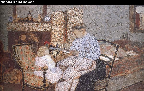 Edouard Vuillard Annette soup